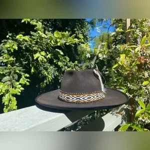 Hampui Hats - Tradewinds - Small - Wool - UNISEX unbandedcamel-  main image 3